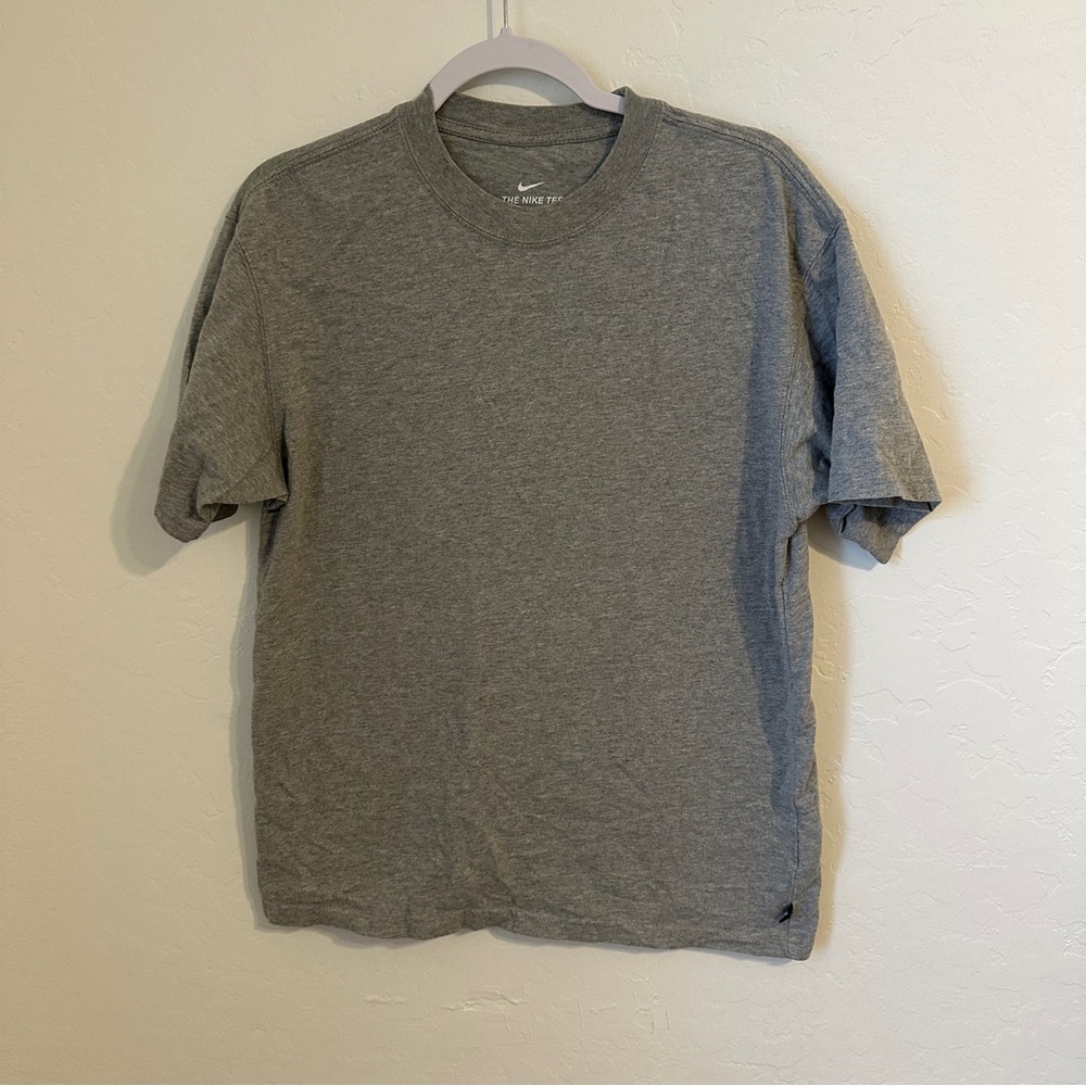 Nike 100%‎ Cotton Gray Short Sleeve Tee Size Small